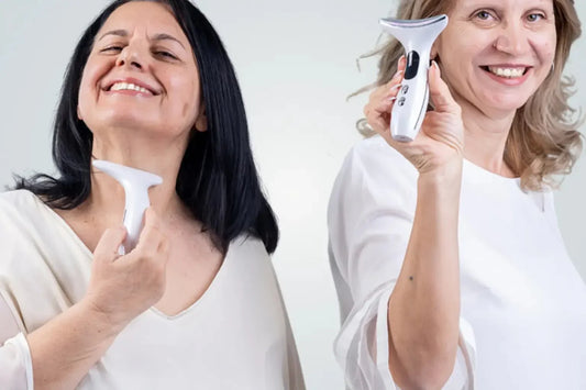 Alltägliches Anti-Aging: Meine Routine mit dem tragbaren Gesichts- und Nackenmassagegerät - Glimnix
