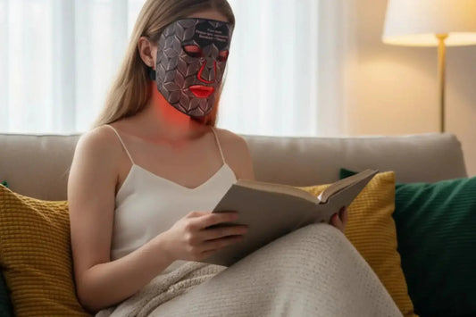 LED-Maske für die Hautpflege ab 40: Wie moderne Lichttherapie Falten reduziert und die Haut verjüngt - Glimnix